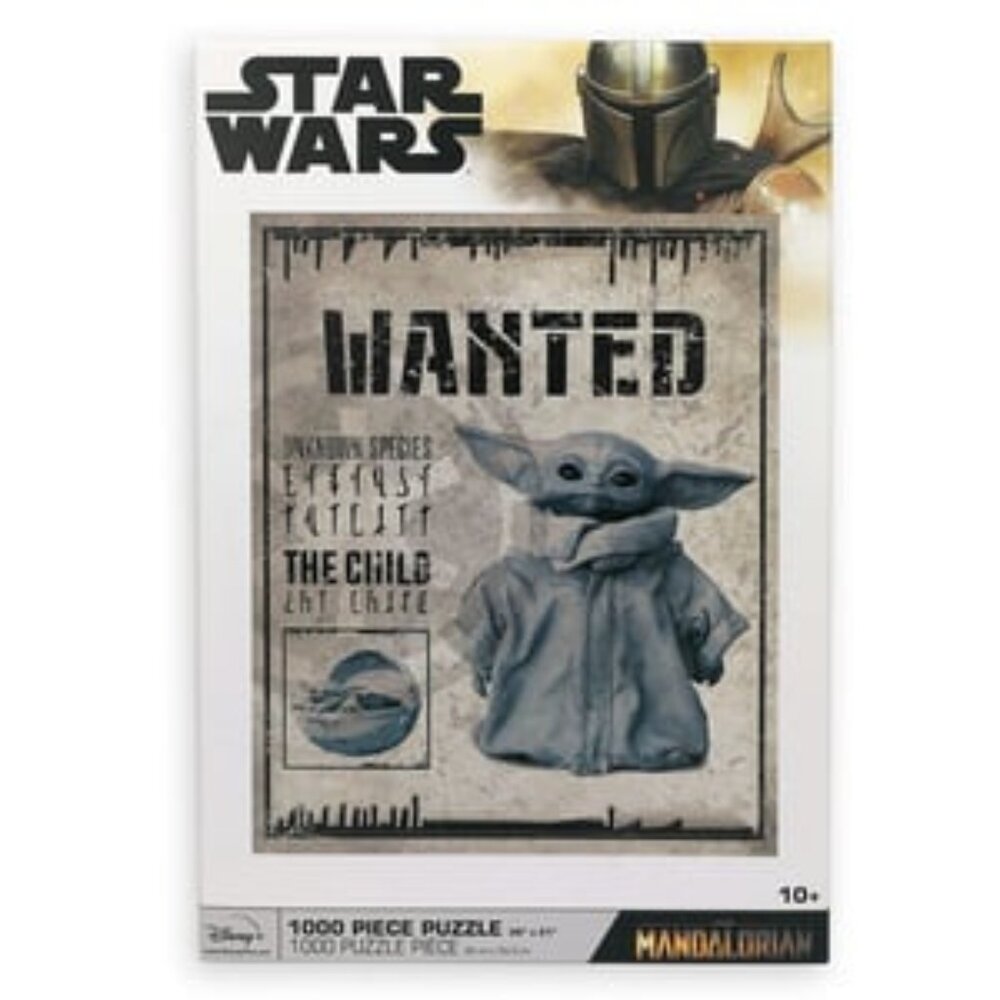 NEW Star Wars - The Mandalorian - The Child - Wanted Poster Puzzle 1000 Piece